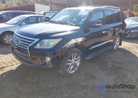 2013 Lexus Lx 570 z USA, uszkodzony, nr VIN JTJHY7AX6D4113379